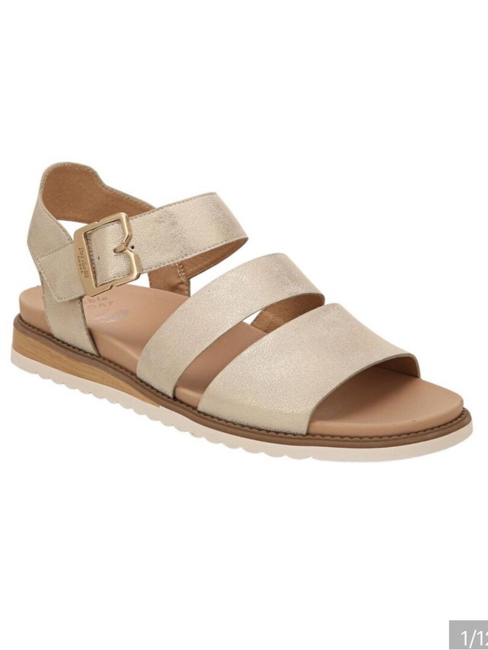 Dr. Scholl's Women’s Island Glow Strappy Flat Sandals | Size 8.5